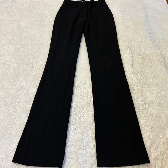 Express Pants - Express Womens Columnist HR Barely Boot 0L Black Business Office Attire Teacher
